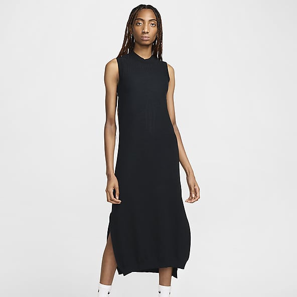 Black nike dress discount